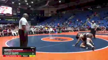 152 lbs Quarterfinals (8 Team) - Marcus Milianti, Chicago (Mt. Carmel) vs Anthony McClendon, Libertyville