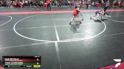 115 lbs Quarterfinal - Olin Neuville, Askren Wrestling Academy vs Torin Kuokkanen, Askren Wrestling Academy