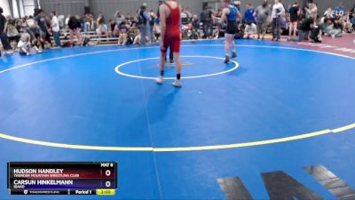 120 lbs Cons. Round 1 - Hudson Handley, Thunder Mountain Wrestling Club vs Carsun Hinkelmann, Idaho