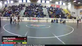 182 lbs Finals (8 Team) - Josiah Jenkins, Jesuit vs Frank Solorzano, Lake Gibson