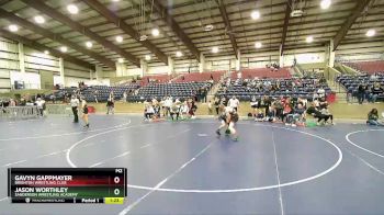 132 lbs 2nd Place Match - Jason Worthley, Sanderson Wrestling Academy vs Gavyn Gappmayer, Brighton Wrestling Club