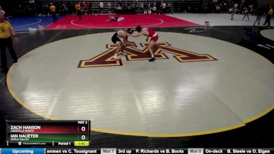 152 lbs Quarterfinal - Zach Hanson, Lakeville North vs Ian Haueter, Apple Valley