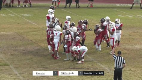 TB Cardinals vs. Abington Raiders - 2021 Pop Warner Football Super Bowl