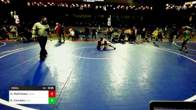 145 lbs Final - Dylan Reithmayr, RedNose Wrestling School vs Ryan Comeau, Highlanders