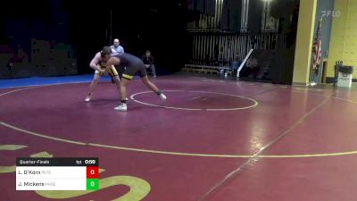 180 lbs Quarterfinal - Luke O'Korn, Peters Township vs Jackson Mickens, Phoenix WC