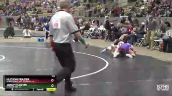 113 lbs Semis (4 Team) - Joseph Calvin, Father Ryan vs Hudson Frazier, Montgomery Bell Academy