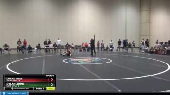 135 lbs Round 1 (6 Team) - Dylan Johns, Kame Style vs Lucas Giles, Young Guns