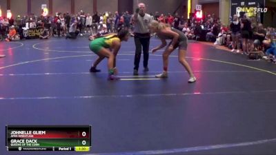 140 lbs Round 2 - Grace Dack, Queens Of The Corn vs Johnelle Gliem, Apex Wrestling