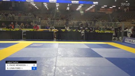 ZION PAIGE MENDOZA vs SAMANTHA LYNN FORD 2024 Pan Jiu Jitsu IBJJF Championship