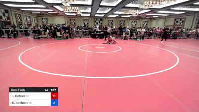 165 lbs Semifinal - Chase Hetrick, Pa vs Decker Bechtold, Pa