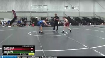 132 lbs 2nd Place Match (16 Team) - Tyler Rhue, Washington vs Max Shore, Ohio Scarlet