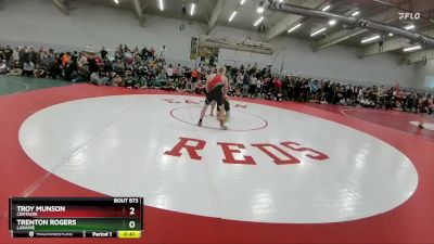 157 lbs Cons. Round 2 - Trenton Rogers, Laramie vs Troy Munson, Centauri