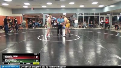 179-185 lbs Round 3 - Braden Peth, Greeley West vs Gage Gibson, Lingle-Ft. Laramie/Southeast