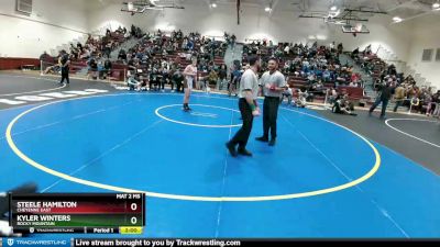 160 lbs Champ. Round 2 - Steele Hamilton, Cheyenne East vs Kyler Winters, Rocky Mountain