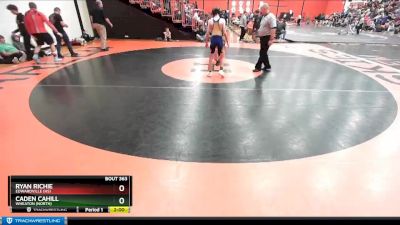 113 lbs Cons. Round 2 - Caden Cahill, Wheaton (NORTH) vs Ryan Richie, EDWARDVILLE (HS)