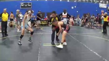 95 lbs Finals (8 Team) - Justin Williamson, American Gladiators vs Matthew McDermott, Revival Evil Empire