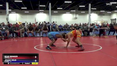 130 lbs 2nd Place Match (16 Team) - Bear Bringer, Georgia vs Jovani Solis, Florida