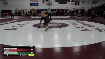 157 lbs Cons. Semi - Jett Thoreson, Minnesota State Mankato vs Karson Casper, Augsburg