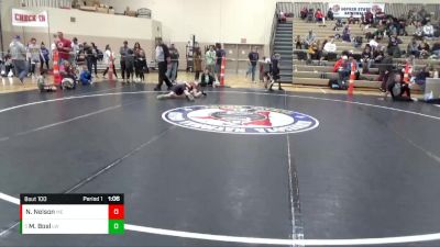 65 lbs Cons. Semi - Matthew Bosl, LPGE/Browerville Wolves vs Nathan Nelson, MN Elite