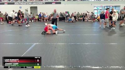 84 lbs Round 2 (4 Team) - Johnny Harp, Grapple Academy vs Liam Burgett, Finger Lakes Elite