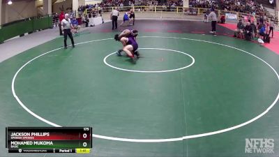 175 lbs Champ. Round 1 - Jackson Phillips, Spanish Springs vs Mohamed Mukoma, Basic