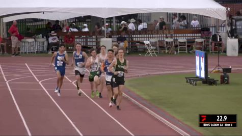 High School Boys' 1600m Class 1A, Finals 1