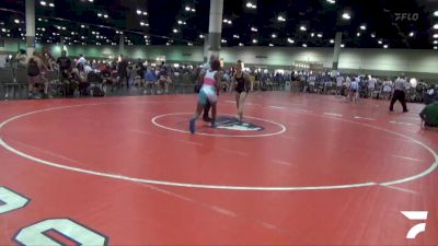 115 lbs Round 3 (8 Team) - Emily Mcintosh, CLAW vs Iyonna Church-Ross, Sunbear Wrestling