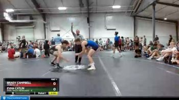 145 lbs Quarterfinals (8 Team) - Brady Campbell, Storm A vs Evan Catlin, Steel Valley Renegades