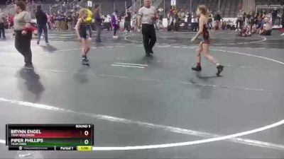 72-79 lbs Round 5 - Brynn Engel, Team Wisconsin vs Piper Phillips, Team Iowa