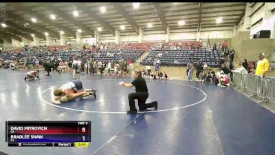 182 lbs Cons. Round 5 - David Mitrovich, CA vs Logan Holdaway, UT