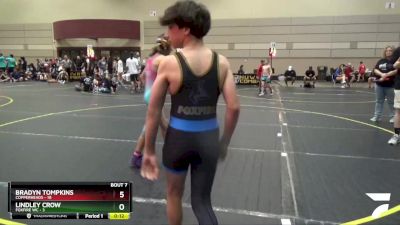 96 lbs Round 3 (6 Team) - Jacinto Lopez, Copperheads vs Ayden Ledesma, Foxfire WC