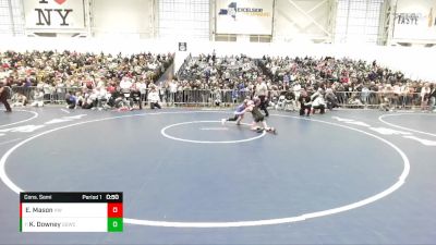 96 lbs Cons. Semi - Kellen Downey, Gorilla Grapplers Wrestling Club vs Evan Mason, HF-L Wrestling