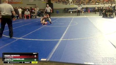 D3-126 lbs Semifinal - Pedro Mendoza, Walden Grove vs Joseph Chamberlain, Mica Mountain