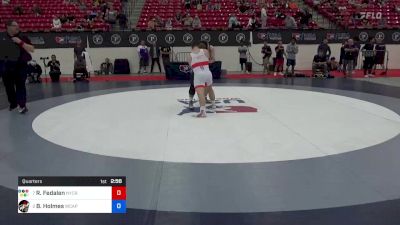 72 kg Quarters - Richard Fedalen, New York City RTC vs Britton Holmes, Army (WCAP)