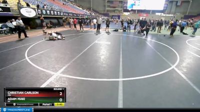 136-137 lbs Round 1 - Christian Carlson, MN vs Adam Maki, KS