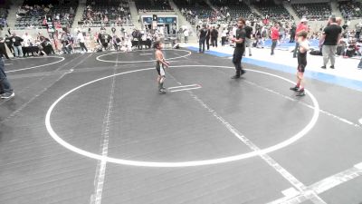 67 lbs Consi Of 4 - Caden Light, Coweta Tiger Wrestling vs Niko Proctor, Henryetta Knights Wrestling Club