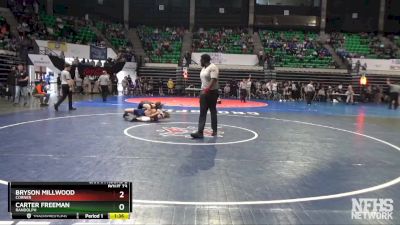 1A-4A 144 Champ. Round 2 - Carter Freeman, Randolph vs Bryson Millwood, Corner