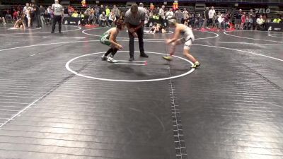 85 lbs Quarterfinal - Bronsyn Baxter, Forest Hills vs Johnathon Beatty, Pequea Valley