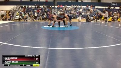 174 lbs Semifinal - James Circle, Alvernia vs Austin Brass, Messiah