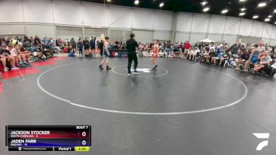 113 lbs Round 3 (6 Team) - Jackson Stocker, South Carolina vs Jaden Farr, Indiana