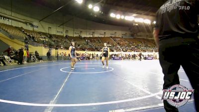 155 lbs Consi Of 4 - Anna Toumbs, Marlow Outlaws vs Chelsi Church, Little Axe Takedown Club