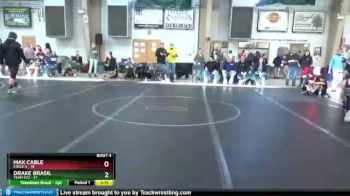 130 lbs Round 2 (4 Team) - Drake Brasil, Team 922 vs Max Cable, Eagle X