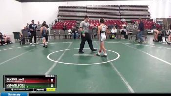 95 lbs Round 2 (8 Team) - Jaxson Lane, Minions Green (GA) vs Deklan BARR, Elite Ath Club DZ (IN)