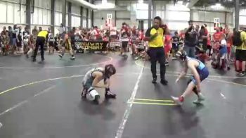 75 lbs Round 2 (6 Team) - TJ Richardson, The Funky Singlets Yellow vs Nick Finan, American Gladiators