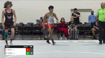 113 lbs Round 1 (4 Team) - Cooper Davis, Combat Athletics vs Bryson Valdez, Black Mambas