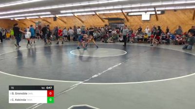 70 lbs Round Of 16 - Bryce Grenoble, Carlisle vs Cole Kokinda, Tamaqua