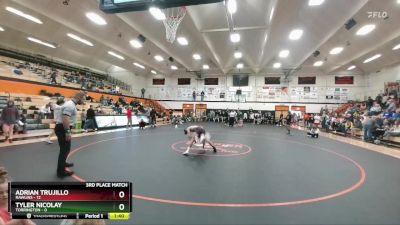 120 lbs Finals (8 Team) - Tyler Nicolay, Torrington vs Adrian Trujillo, Rawlins