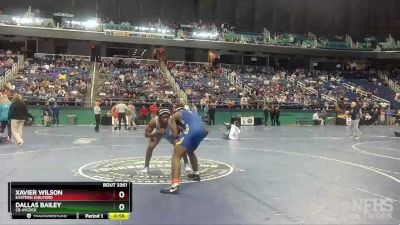 3A 220 lbs Cons. Semi - Dallas Bailey, CB Aycock vs Xavier Wilson, Eastern Guilford