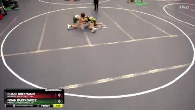 97 lbs Quarterfinal - Noah Bartkowicz, Pinnacle Wrestling Club vs Chase Hoffmann, MN Elite Wrestling Club