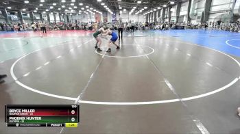 130 lbs Rd# 5- 3:45pm Friday Final Pool - Bryce Miller, Nauman Green vs Phoenix Hunter, Olympia